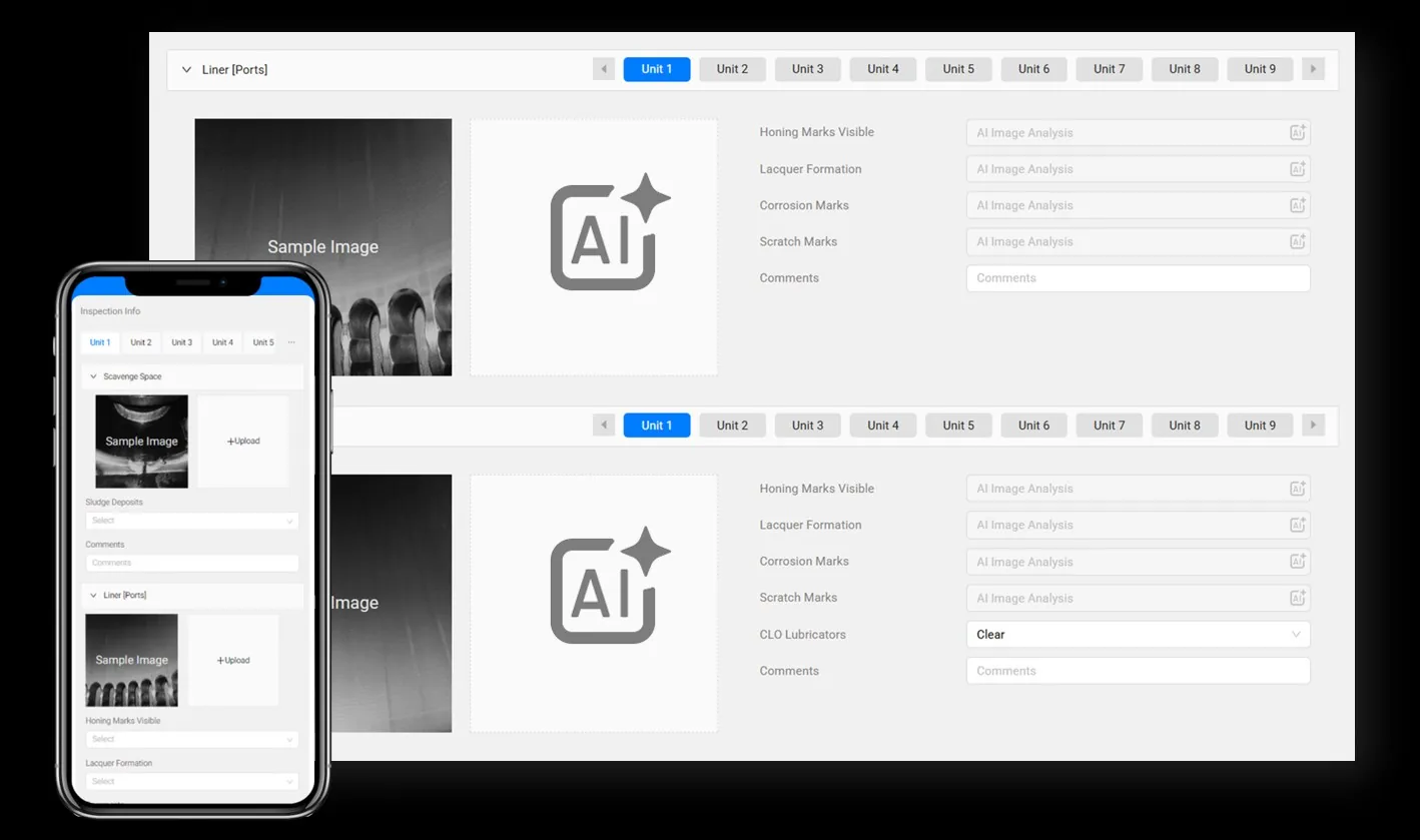 AI-assisted recording screen